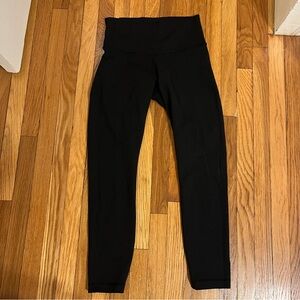 lululemon athletica Black Leggings Full Length Sz 6